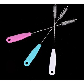 1Pc Baby Feeding Cup with Straw and Mini Brush