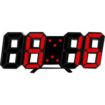 Modern 3D Digital Wall and Desk Clock
