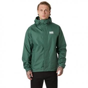Chaqueta con Capucha Helly Hansen Seven Verde S – Protección Total