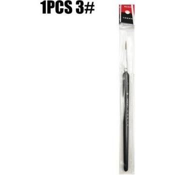 Miniatur Modell Pinsel mit feiner Spitze, 1/5 Stück