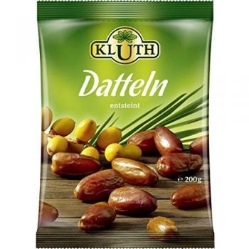 Pitted Dried Dates 200g by Kluth