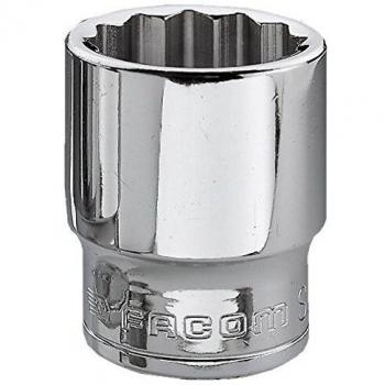 Douille réversible Facom J18, 3/8 pouce, 12 pièces de 18 mm