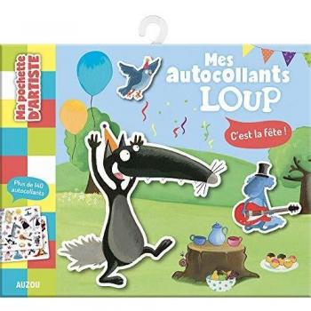 Ma pochette d'autocollants loup - c'est la fête: Plus de 140 autocollants !