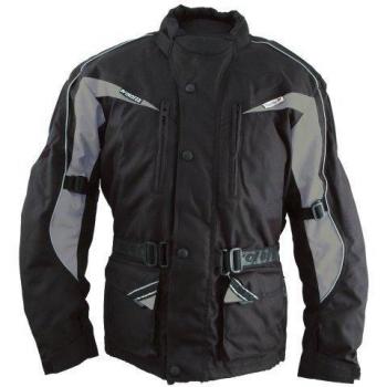 ROLEFF Motorradjacke Cologne in XXL, silber-schwarz
