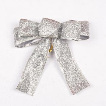 25cm Glittering Christmas Large Bows