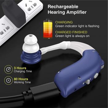 Ssyy 2022 Aide auditive économique rechargeable