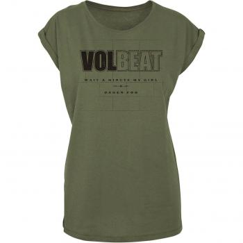 Volbeat Damen T-Shirt - Warte Mal, Mein Mädchen - S bis XXL - sand