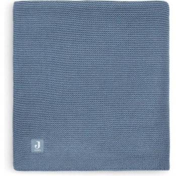 Jollein Knit Denim Decke – 100 × 150 cm, Blau
