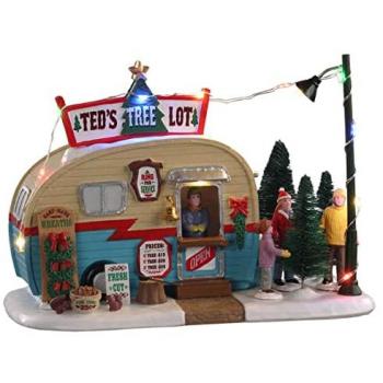 LEMAX EUROPE BV Ted's Tree Lot Lemax Decorazione Natale Multicolore