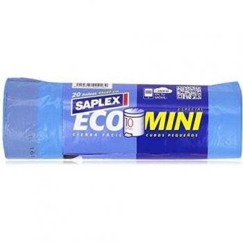 BOLSAS BASURA ECO MINI 45X47CM. 20 UN