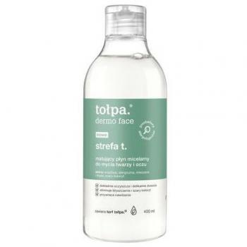 Tołpa Strefa T Matujący Płyn Micelarny do Mycia Twarzy i Oczu 400 ml