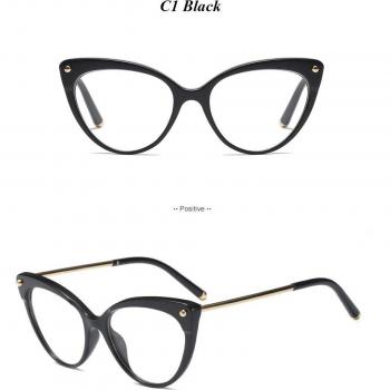 Mimiyou Leopard Print Cat Eye Eyewear