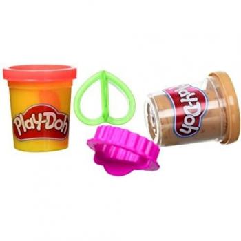 Play-Doh Kitchen Creations Cookie Canister Red & Brown Play Food
