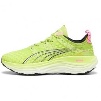 Puma ForeverRun Nitro Psychedelic Rush Zapatilla de Estabilidad Mujeres Lima Verde Neón