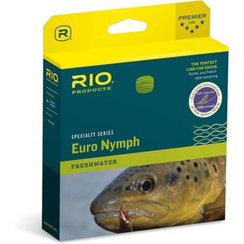 Rio Fips Euro Nymph Fly Line - Orange/Sage/Olive