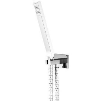 Steinberg Wandhalter für Brause Serie 135, integriertem Anschlussbogen, chrom
