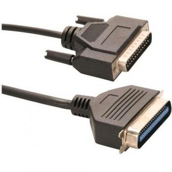 ICIDU Parallel Printer Cable, Black, 1,8m - Cable de impresora