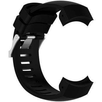 Brazalete alternativo de silicona para Suunto Core Negro