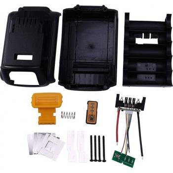 Carcasa de repuesto Dewalt 10 Ader 18V/20V Dcb180 sin celda