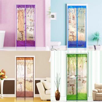 Magnetic Mosquito Net Shower Curtain Door Screen - 90/100 x 210 CM, 4 Colors