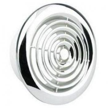 Manrose 150mm Chrome Circular Vent Grille