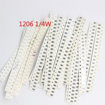 SMD Resistor Assorted Kit 1206 0805 0603 1 Ohm-1M Ohm 1% 660 pcs
