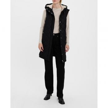 Chaleco Vero Moda Largo de Plumas para Mujer
