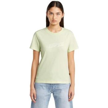T-shirt Casual G-Star Femme Manche Courte Vert