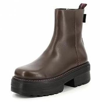 Bottes de randonnée Kickers Helga en cuir marron, taille 37