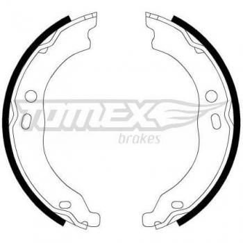 Hinterachse Bremsbackensatz TOMEX TX 21-99