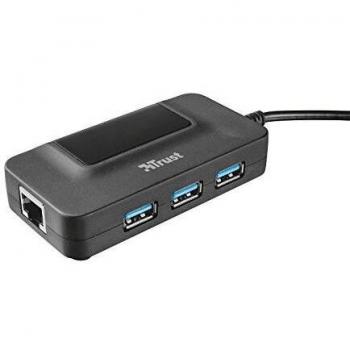 HUB OILA 3 PUERTOS USB 3.0 + RED TRUST