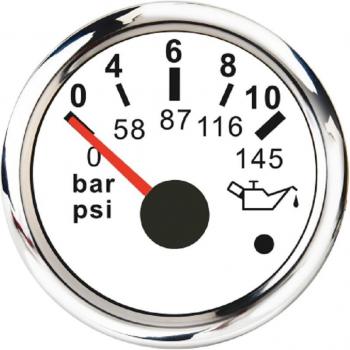 Universal Oil Pressure Gauge 0-10 Bar