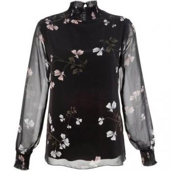 Aniston SELECTED Damenbluse mit Smokdetails