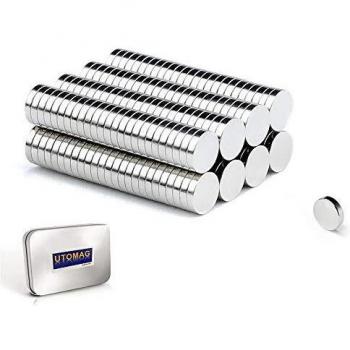Néodyme puissant petit disque magnétique rond 5mm x 1mm Terres Rares Aimants pour réfrigérateur, frigo surfaces magnétiques Tableau blanc interactif images bricolage porte carte