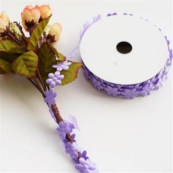 Cinta de flores satinada para eventos