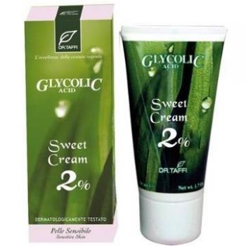 Dr Taffi Glycolic Acid Crema Viso 2% Sweet Cream 50ml