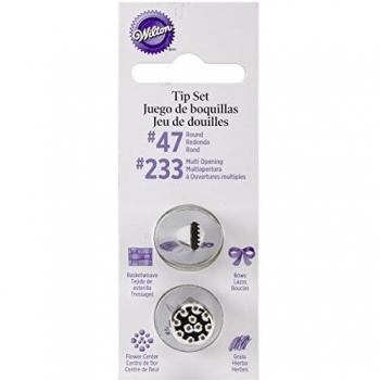 Wilton Boquilla para Cesta y Cinta 418-47233, Set de 2 por Wilton