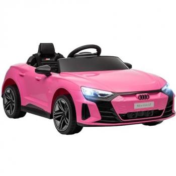 Homcom Audi RS e‑Tron GT Mini Racer 12V Remote – Pink