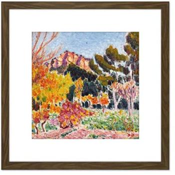 Cassis Scenic France 8x8 Wood-Backed Wall Art