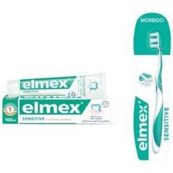 Pasta de Dientes Elmex SENSITIVE 100ml + Cepillo Suave