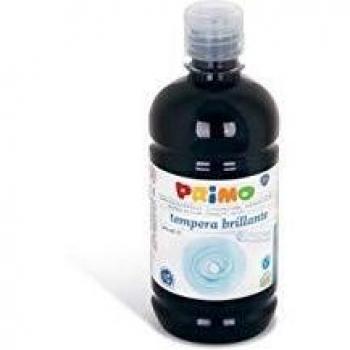 Tempera brillante in bottiglia in PET Primo Primi Passi 500 ml nero 202BR500800