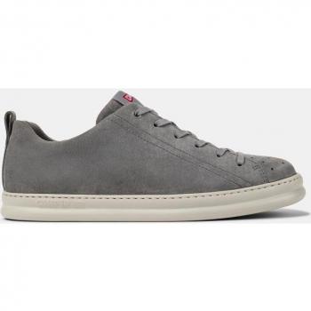 CAMPER Runner - Men's Grey Suede Sneakers, Size 39