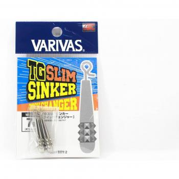 Varivas Tungsten Plug Nogales TG Slim 7 g