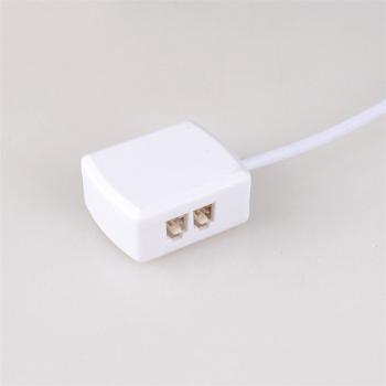 Boîte de jonction de projecteur LED, connecteur séparateur 1 à 6, corps blanc