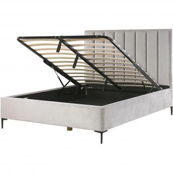 BELIANI Hochklappbares Bettgestell Sezanne 160x200 cm