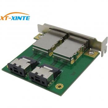 XT-XINTE Dual Mini SAS PCI Card Adapter