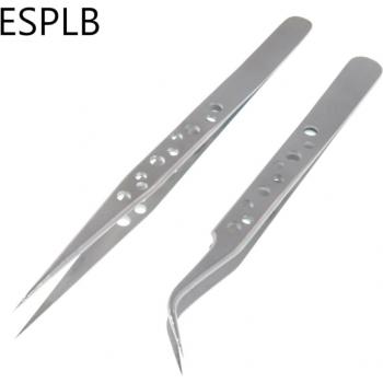 Matte Anti-static Straight Tip Tweezers