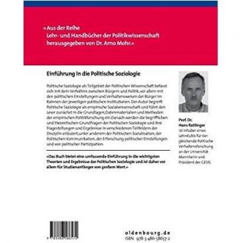 Hans Rattinger Einführung In Die Politische Soziologie