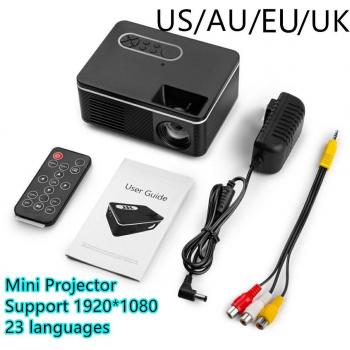 S361 projecteur portable cinéma maison HDMI VGA AV