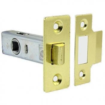Timco TLBRASS63P 63 mm Brass Tubular Latch (Single)